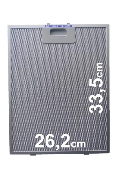 Alanya 262x335 cm Davlumbaz Yağ Filtresi Davlumbaz Mutfak Yağ Filtresi Havalandırma Mutfak Alüminyum A15 ürün görseli 1