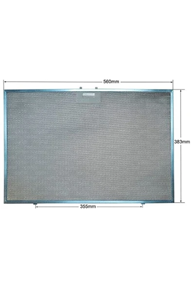 Alanya Yedek Parça 9178011218 Davlumbaz Aspiratör Filtresi 565x380 mm Hotpoint, Ariston, Indesit K1 ürün görseli 1