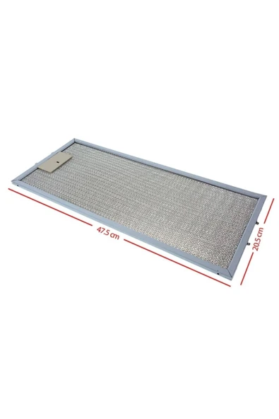 Alanya Yedek Parça Davlumbaz Filtresi 205x475 Mm Yağ Filtresi Mutfak Aspiratörü Havalandırma 205x475 Mm ürün görseli 1