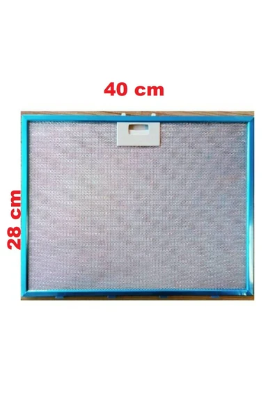 Alanya Yedek Parça  Davlumbaz Yağ Filtresi 400x280mm Aspiratör Davlumbaz Aralığı Yağ Filtresi Mutfak  E16 ürün görseli 1