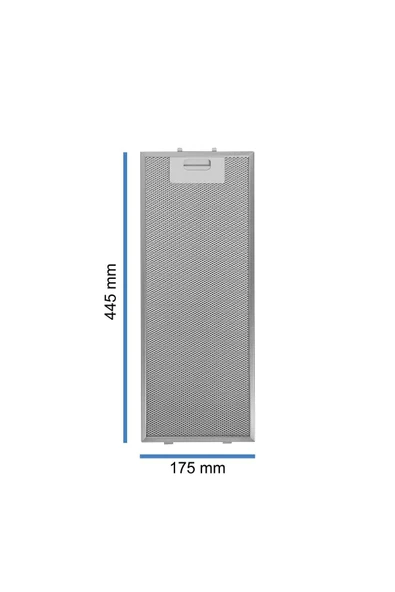 Alanya Yedek Parça 445x175 mm Davlumbaz Aspiratör Filtresi  44.5 x 17.5 cm Bosch /Siemens / Neff / 352813 / 00352813 K6 ürün görseli 1