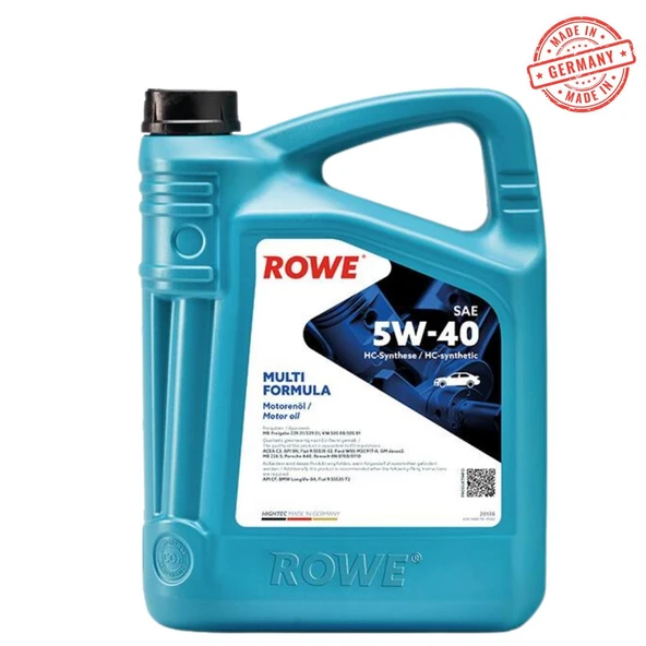 ROWE HIGHTEC MULTI FORMULA SAE 5W-40 MOTOR YAĞI 5 LİTRE ürün görseli 1