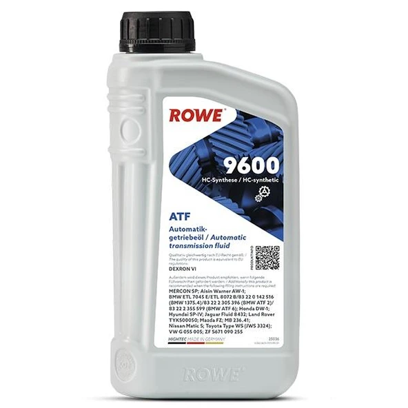 Rowe Hightec Atf 9600 1L ürün görseli 1