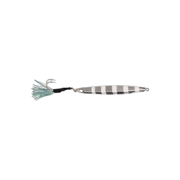 Seabor Metalim 11cm 80gr Jig Yem Renk : Zebra Glow ürün görseli 1