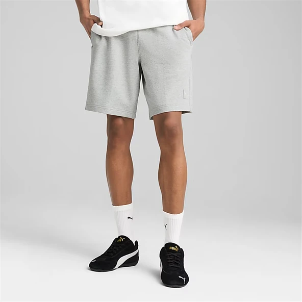 Puma ESSENTIALS ELVA Erkek Gri Spor Şort - 690897 04 ürün görseli 1