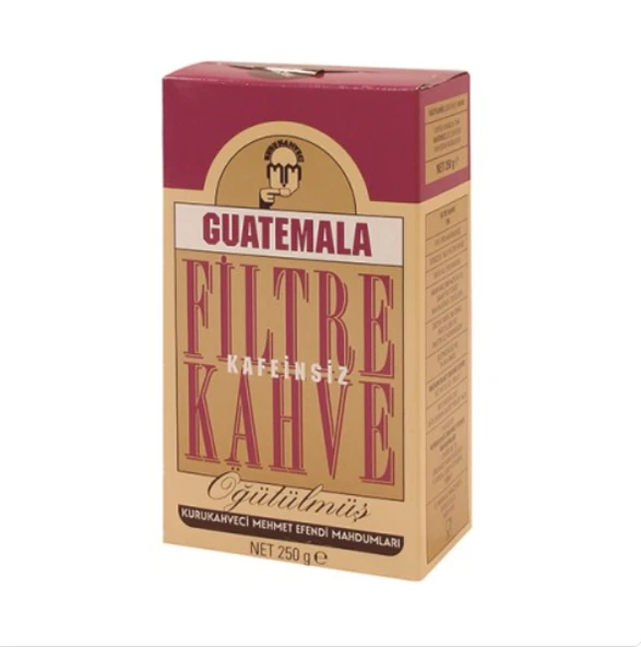 FİLTRE KAHVE KAFEİNSİZ MEHMET EFENDİ GUATEMALA ürün görseli 1