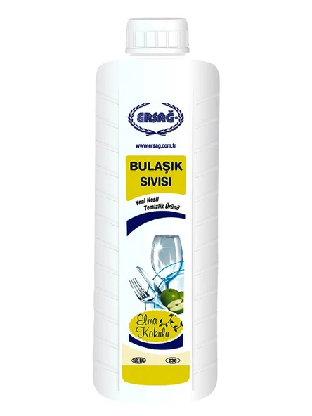 ERSAĞ BULAŞIK SIVISI (ELMA KOKULU) 1000 ML ürün görseli 1