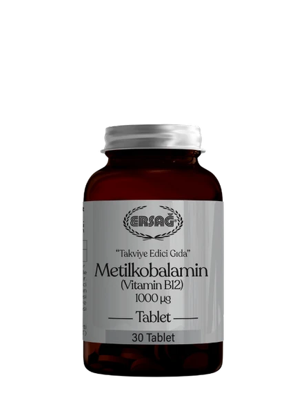 ERSAĞ METİLKOBALAMİN (VİTAMİN B12 TABLET) ürün görseli 1