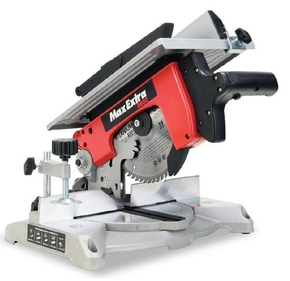 MAX EXTRA MX8802 - 210mm Gönye Kesme Makinası 1200 Watt - Pvc - Ahşap - Metal - Alüminyum Kesme ürün görseli 1