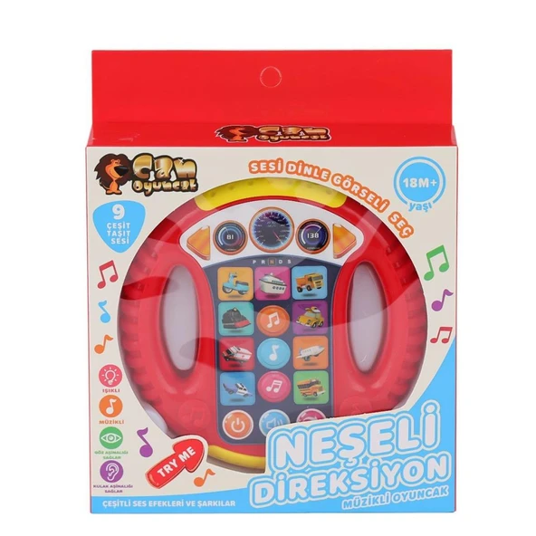 Nessiworld 508 Türkçe Direksiyon -Can Oyuncak ürün görseli 1