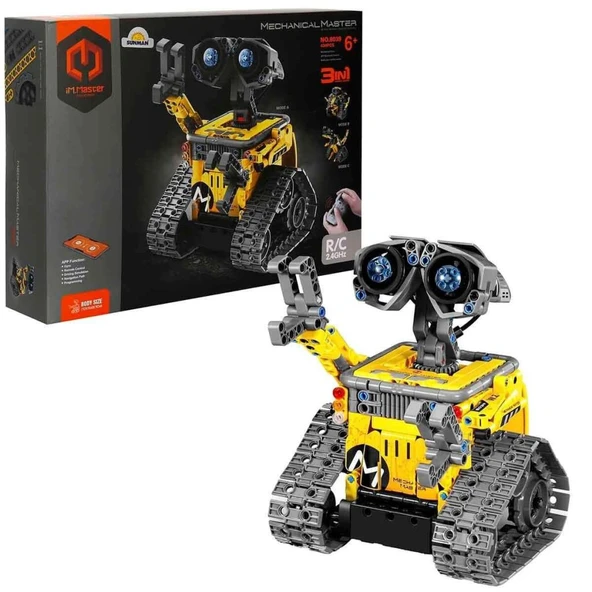 Nessiworld 8039 3in1 iM. Master Uzaktan Kumandalı Robot & Dinozor 434 Parça ürün görseli 1