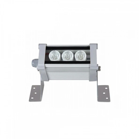 Sıva Üstü Wallwasher LED 3W Tek Renk Doğal Beyaz 4000K Dış Mekan IP65 Dekoratif Duvar Aydınlatma 12cm ürün görseli 1