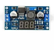 Arduino LM2577 Ayarlanabilir Gerilim Gösteren LED'li Gerilim Yükseltici Modülü ürün görseli 1