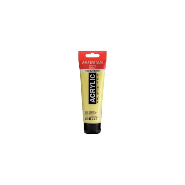 Talens Amsterdam Akrilik Boya 120 ml Nickel Titanium Yellow 274 ürün görseli 1