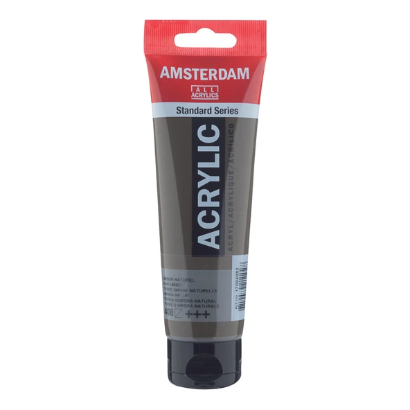 Talens Amsterdam Akrilik Boya 120 ml Raw Umber 408 ürün görseli 1