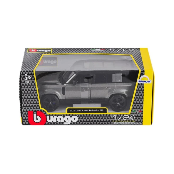 Nessiworld 21101  Burago Land Rover Defender 2022 1:24  -Sunman ürün görseli 1