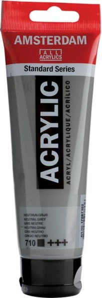 Talens Amsterdam Akrilik Boya 120 ml Neutral Grey 710 ürün görseli 1