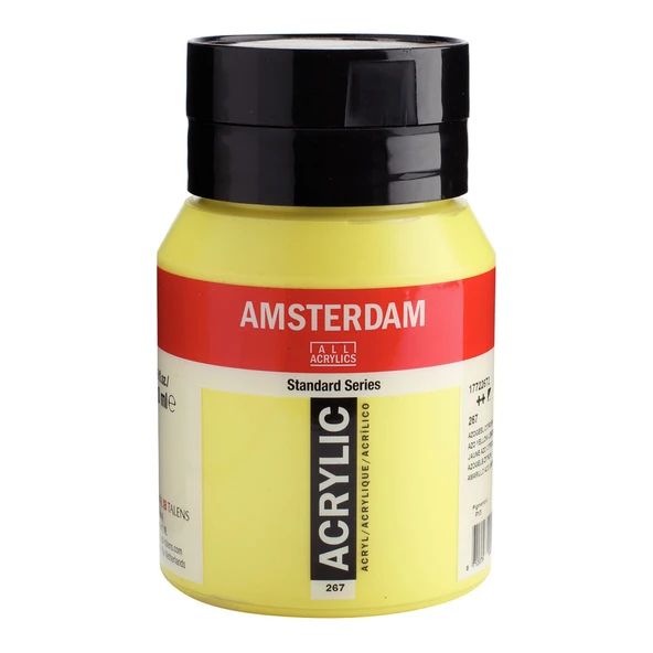 Talens Amsterdam Akrilik Boya 500 ml Azo Yellow Medium 267 ürün görseli 1