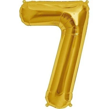 Brokoli Home 7 Numara Folyo Gold Balon, Folyo Altın Balon 100cm 40İnç ürün görseli 1