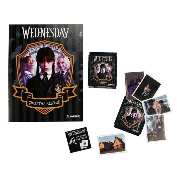 Nessiworld Panini Wednesday Çıkartma Albümü ürün görseli 1