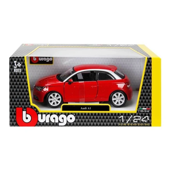 Nessiworld Bburago 1:24 Audi A1 Model Araba - Resim 5