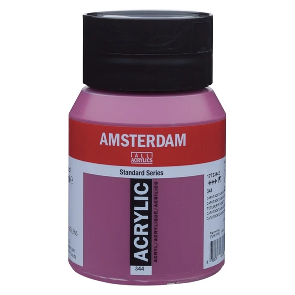 Talens Amsterdam Akrilik Boya 500 ml Caput Mortuum Violet 344 ürün görseli 1