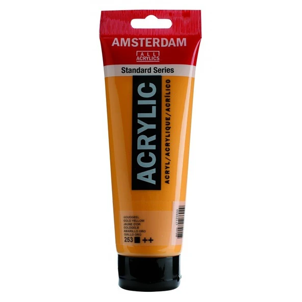 Talens Amsterdam Akrilik Boya 120 ml Gold Yellow 253 ürün görseli 1