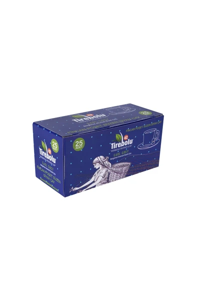 Tirebolu 42 Earl Grey Fincan Poşet Çay 25'li ürün görseli 1