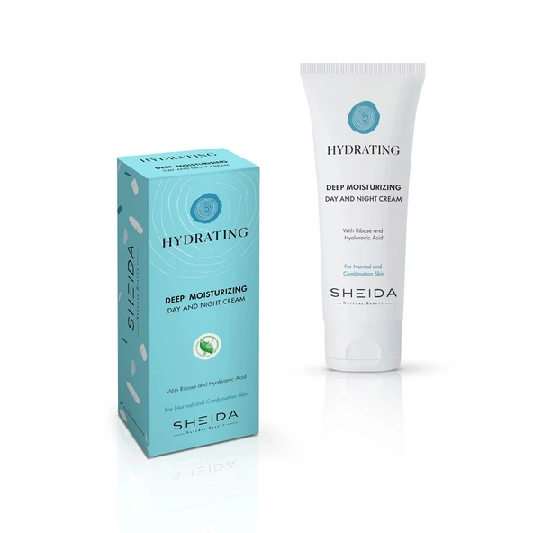 Sheida Hydrating Yoğun Nemlendirici Günlük Bakim Kremi 75ml - Normal ve Karma Ciltler İçin ürün görseli 1