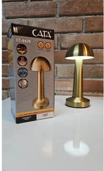 Cata Lizbon Antik Şarjlı Masa Lambası CT-8429 ürün görseli 1