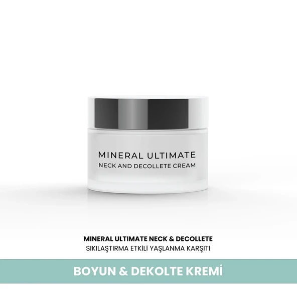 Sheida Mineral Ultimate Kırışıklık Karşıtı & Sıkılaştırıcı Boyun ve Dekolte Kremi 60ml ürün görseli 1