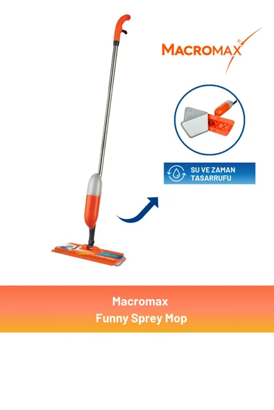 Macromax Funny Sprey Mop ürün görseli 1