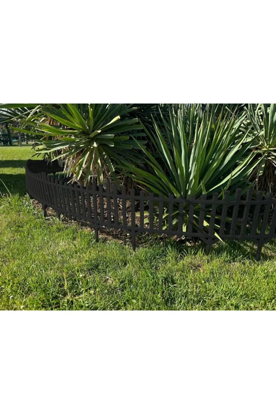 DDTREND 10 Adet Bahçe Çiti Dekoratif Esnek Plastik Çit Peyzaj Koruma Çit Toplam 580-36 Cm ürün görseli 1