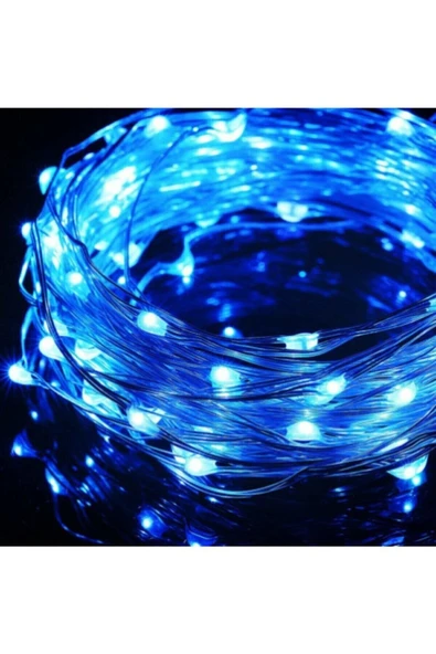 DDTREND Peri Led 5 Metre Pilli Mavi Renk Dekoratif Aydınlatma ürün görseli 1