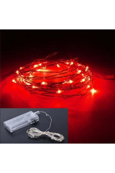 DDPEST Peri Led Kırmızı Renk 3 Metre Dekoratif Aydınlatma ürün görseli 1