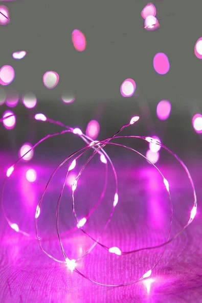 DDTREND 10 Metre Peri Led Pembe Renk Dekoratif Aydınlatma ürün görseli 1
