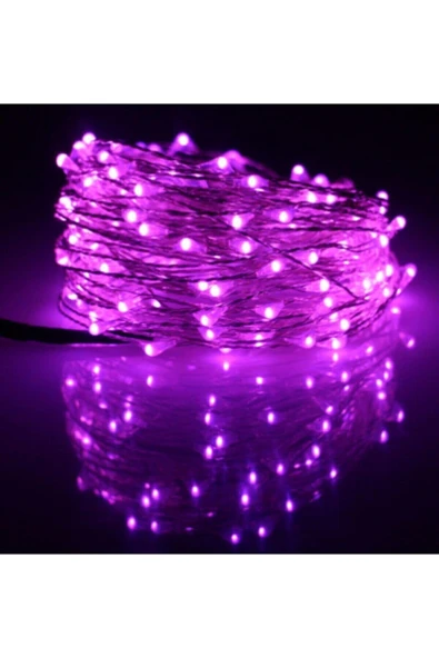 DDPEST Pil Ile Çalışan Dekoratif 3 Metre Peri Led Işık Mor Işık Aydınlatma (PİLLER DAHİL DEĞİLDİR)-ls ürün görseli 1
