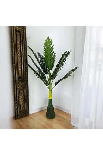 DDTREND 100 Cm Yapay Areka Palmiye Salon Çiçeği Yapay Çiçek Bitki ürün görseli 1