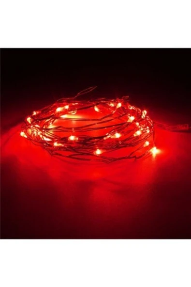 DDTREND Peri Led Kırmızı Renk 3 Metre Dekoratif Aydınlatma ürün görseli 1