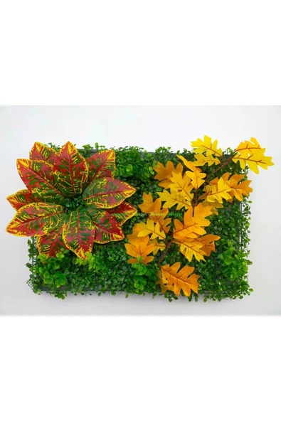 DDTREND Yapay Dikey Bahçe Kullanıma Hazır Duvar Paneli 40 X 60 Cm Yeni Trend Dekorasyon ( Strafor Dahil ) ürün görseli 1