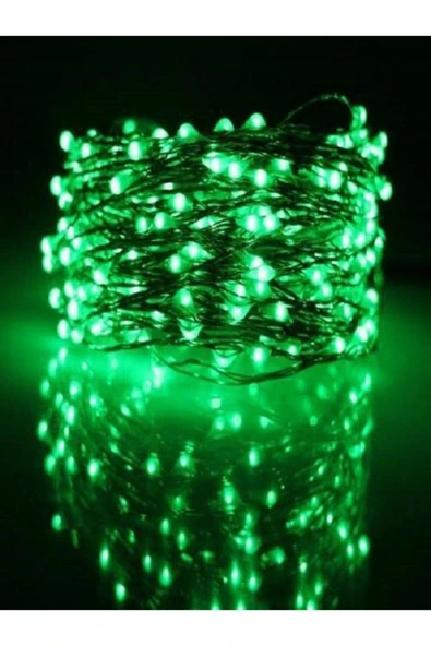DDPEST LA-Pil İle Çalışan Dekoratif 3 Metre Peri Led Işık Yeşil Işık  Aydınlatma (Piller Dahil Değildir) ürün görseli 1