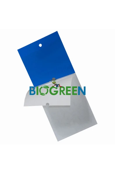 Biogreen 10 x 25 cm Mavi Yapışkan Kart Tuzak ( 10 Adet) ürün görseli 1