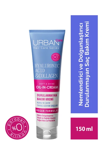 Urban Care Hyaluronic Asit & Collagen Durulanmayan Krem 150 ml ürün görseli 1