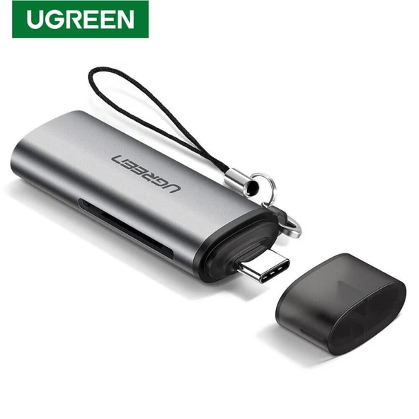 UGREEN 50704 CM184 2 in 1 USB-C SD / TG OTG Kart Okuyucu 5GB/s Veri Aktarımı ürün görseli 1