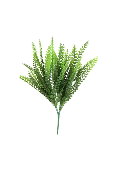 DDPEST Yapay Bitki Kabarık Susam Bitkisi Demeti 5 Dal Garnitür Aranjman Dikey Bahçe Yeşillik 40 Cm-nt ürün görseli 1