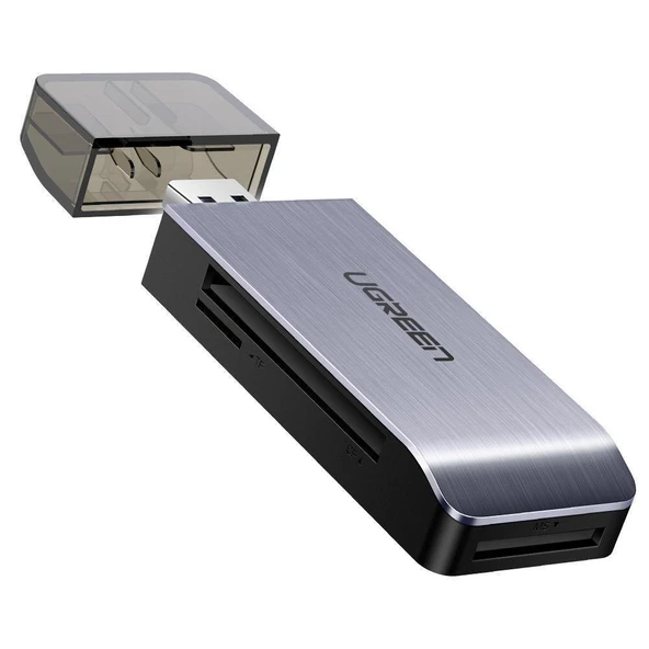 UGREEN 50541 CM180 USB 3.0 4 in 1 CF, SD, TF, MS Kart Okuyucu 5GB/s Veri Aktarımı ürün görseli 1