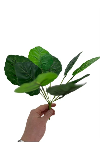 DDTREND 9 Dallı 30 Cm Dekoratif Yapay Çiçek 9 Dal Demet Yapay Yaprak 30 cm ürün görseli 1