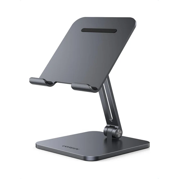UGREEN 40393  Alüminyum Katlanabilir Masaüstü Telefon Tablet iPad Standı Antrasit ürün görseli 1