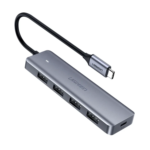 UGREEN 70336 CM219 USB-C to 4 x USB 3.0 5GB/s Yüksek Hız Hub Çoklayıcı ürün görseli 1
