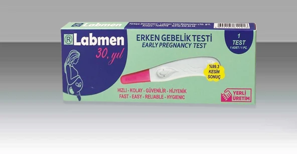 Labmen Erken Gebelik Testi ürün görseli 1